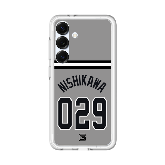 スリムプロテクションプレミアムケース［ 読売ジャイアンツ - #029 NISHIKAWA - ビジター ］