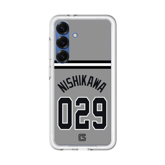 スリムプロテクションプレミアムケース［ 読売ジャイアンツ - #029 NISHIKAWA - ビジター ］
