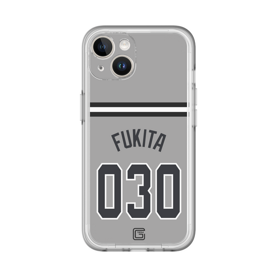 スリムプロテクションプレミアムケース［ 読売ジャイアンツ - #030 FUKITA - ビジター ］
