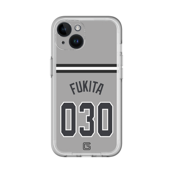 スリムプロテクションプレミアムケース［ 読売ジャイアンツ - #030 FUKITA - ビジター ］