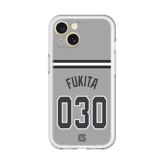 スリムプロテクションプレミアムケース［ 読売ジャイアンツ - #030 FUKITA - ビジター ］