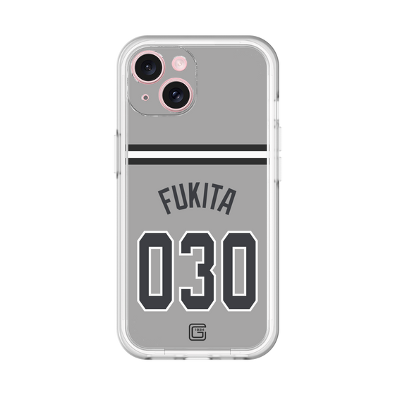 スリムプロテクションプレミアムケース［ 読売ジャイアンツ - #030 FUKITA - ビジター ］