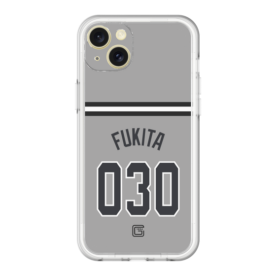 スリムプロテクションプレミアムケース［ 読売ジャイアンツ - #030 FUKITA - ビジター ］