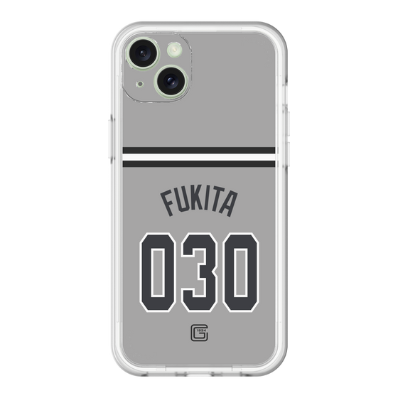 スリムプロテクションプレミアムケース［ 読売ジャイアンツ - #030 FUKITA - ビジター ］