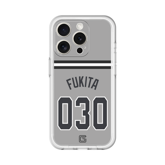 スリムプロテクションプレミアムケース［ 読売ジャイアンツ - #030 FUKITA - ビジター ］