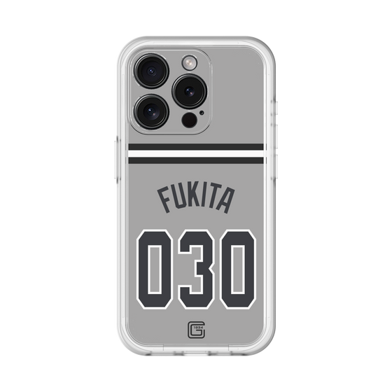 スリムプロテクションプレミアムケース［ 読売ジャイアンツ - #030 FUKITA - ビジター ］