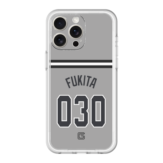 スリムプロテクションプレミアムケース［ 読売ジャイアンツ - #030 FUKITA - ビジター ］