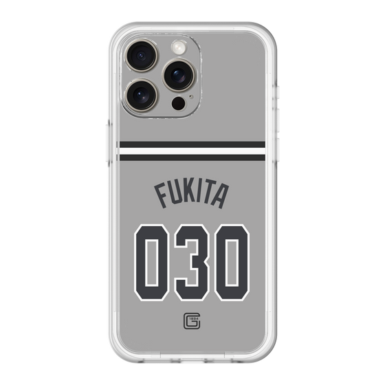 スリムプロテクションプレミアムケース［ 読売ジャイアンツ - #030 FUKITA - ビジター ］