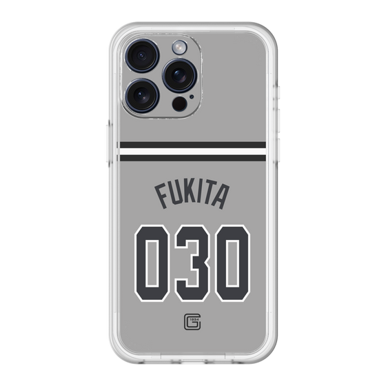 スリムプロテクションプレミアムケース［ 読売ジャイアンツ - #030 FUKITA - ビジター ］