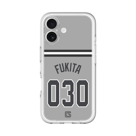 スリムプロテクションプレミアムケース［ 読売ジャイアンツ - #030 FUKITA - ビジター ］