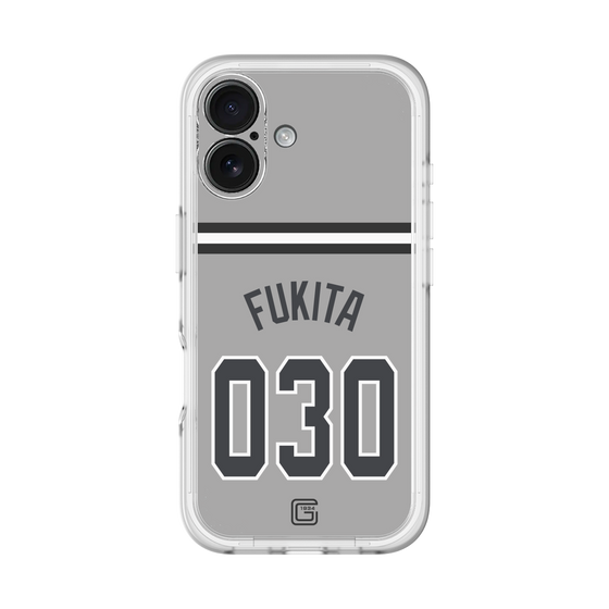 スリムプロテクションプレミアムケース［ 読売ジャイアンツ - #030 FUKITA - ビジター ］