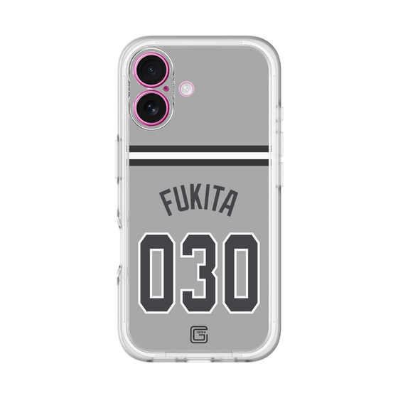 スリムプロテクションプレミアムケース［ 読売ジャイアンツ - #030 FUKITA - ビジター ］