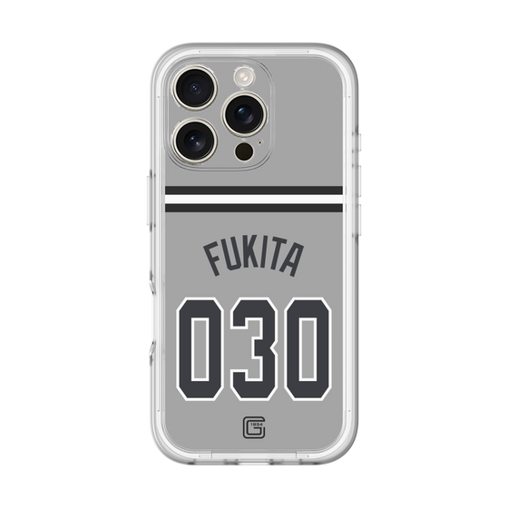 スリムプロテクションプレミアムケース［ 読売ジャイアンツ - #030 FUKITA - ビジター ］