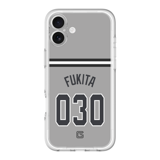 スリムプロテクションプレミアムケース［ 読売ジャイアンツ - #030 FUKITA - ビジター ］