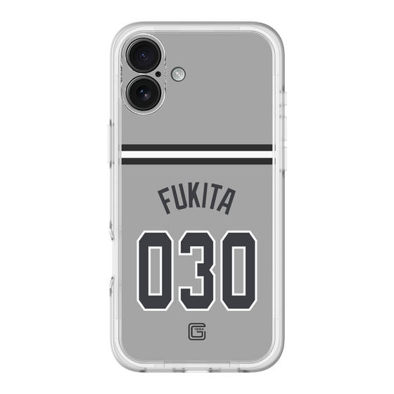 スリムプロテクションプレミアムケース［ 読売ジャイアンツ - #030 FUKITA - ビジター ］