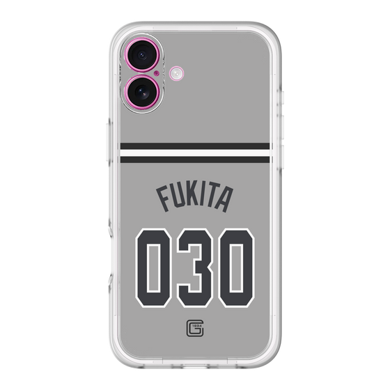 スリムプロテクションプレミアムケース［ 読売ジャイアンツ - #030 FUKITA - ビジター ］