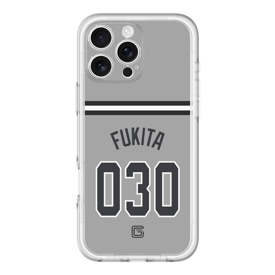スリムプロテクションプレミアムケース［ 読売ジャイアンツ - #030 FUKITA - ビジター ］