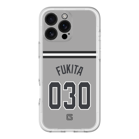 スリムプロテクションプレミアムケース［ 読売ジャイアンツ - #030 FUKITA - ビジター ］