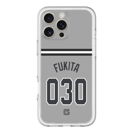 スリムプロテクションプレミアムケース［ 読売ジャイアンツ - #030 FUKITA - ビジター ］
