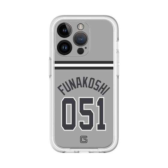スリムプロテクションプレミアムケース［ 読売ジャイアンツ - #051 NAOE - ビジター ］