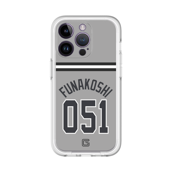 スリムプロテクションプレミアムケース［ 読売ジャイアンツ - #051 NAOE - ビジター ］