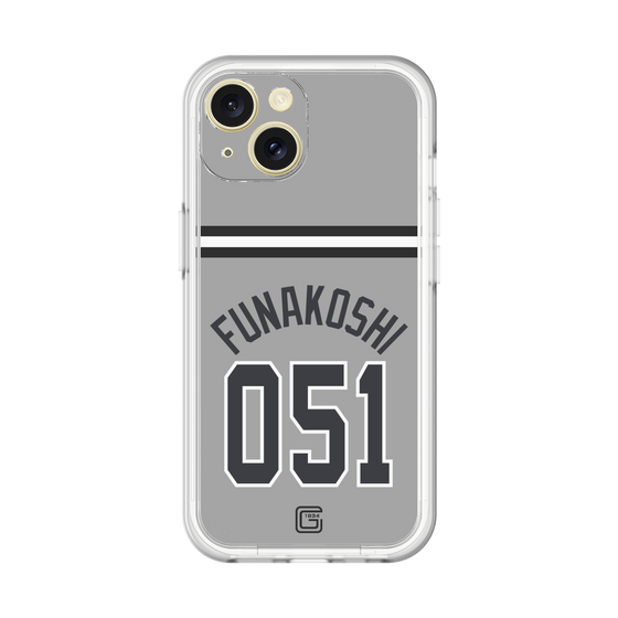 スリムプロテクションプレミアムケース［ 読売ジャイアンツ - #051 NAOE - ビジター ］