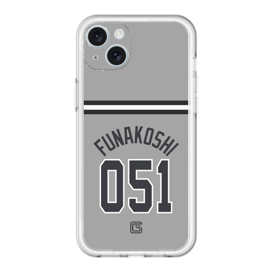 スリムプロテクションプレミアムケース［ 読売ジャイアンツ - #051 NAOE - ビジター ］