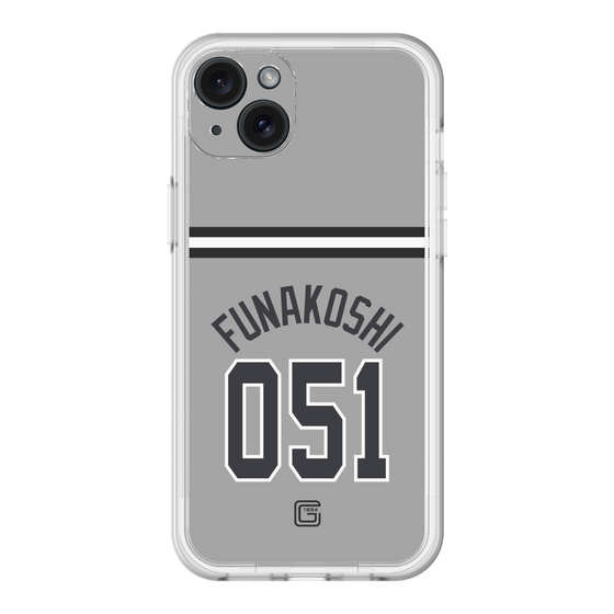 スリムプロテクションプレミアムケース［ 読売ジャイアンツ - #051 NAOE - ビジター ］