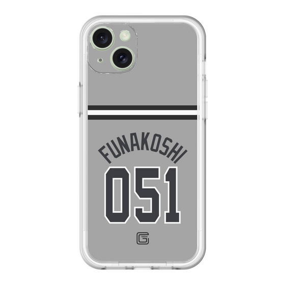 スリムプロテクションプレミアムケース［ 読売ジャイアンツ - #051 NAOE - ビジター ］