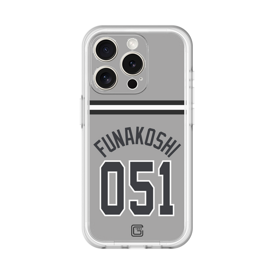 スリムプロテクションプレミアムケース［ 読売ジャイアンツ - #051 NAOE - ビジター ］