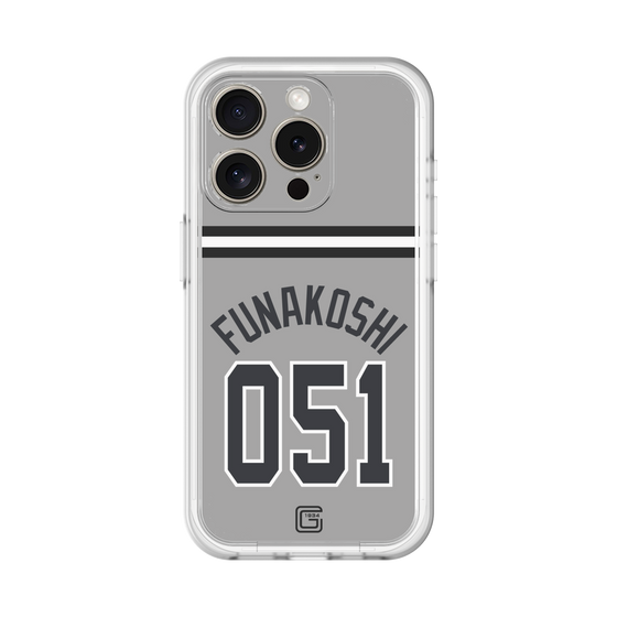 スリムプロテクションプレミアムケース［ 読売ジャイアンツ - #051 NAOE - ビジター ］