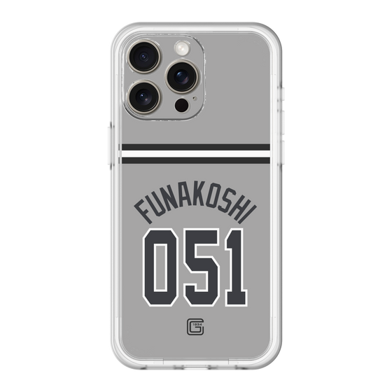 スリムプロテクションプレミアムケース［ 読売ジャイアンツ - #051 NAOE - ビジター ］