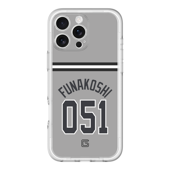 スリムプロテクションプレミアムケース［ 読売ジャイアンツ - #051 NAOE - ビジター ］