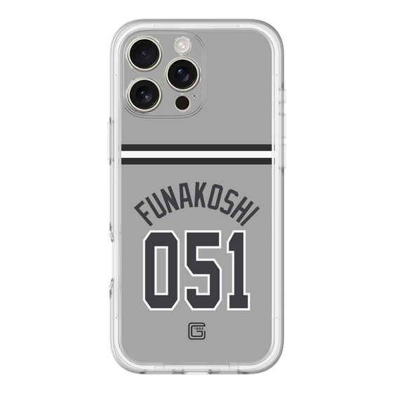 スリムプロテクションプレミアムケース［ 読売ジャイアンツ - #051 NAOE - ビジター ］