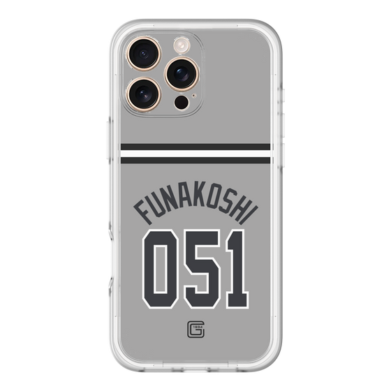 スリムプロテクションプレミアムケース［ 読売ジャイアンツ - #051 NAOE - ビジター ］