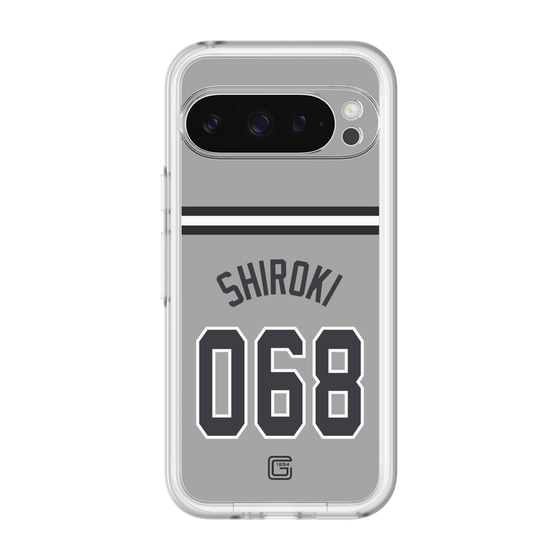 スリムプロテクションプレミアムケース［ 読売ジャイアンツ - #068 SHIROKI - ビジター ］