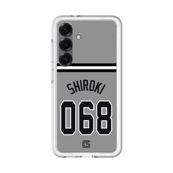 スリムプロテクションプレミアムケース［ 読売ジャイアンツ - #068 SHIROKI - ビジター ］