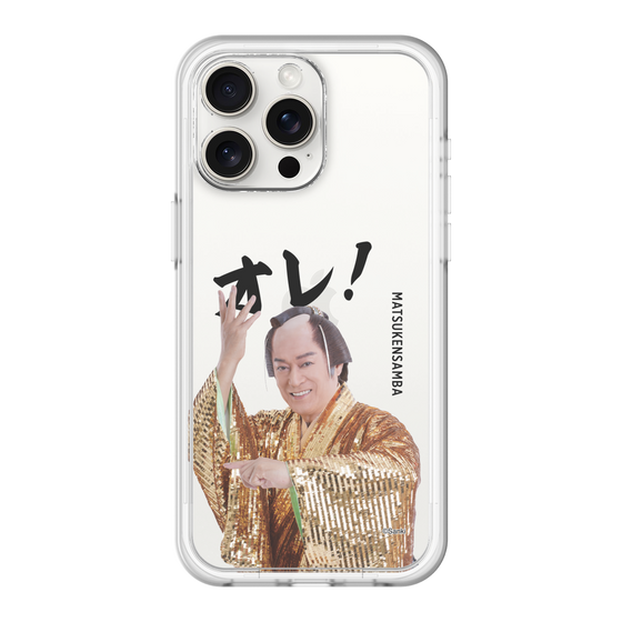スリムプロテクションプレミアムケース［ 松平 健 - オレ！ - クリア ］