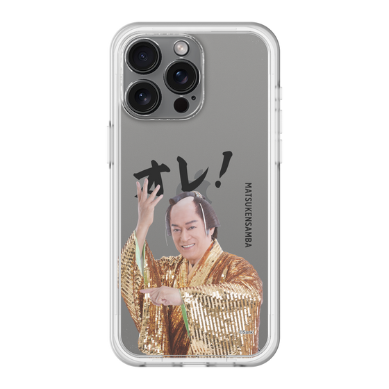 スリムプロテクションプレミアムケース［ 松平 健 - オレ！ - クリア ］