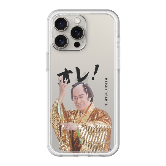 スリムプロテクションプレミアムケース［ 松平 健 - オレ！ - クリア ］