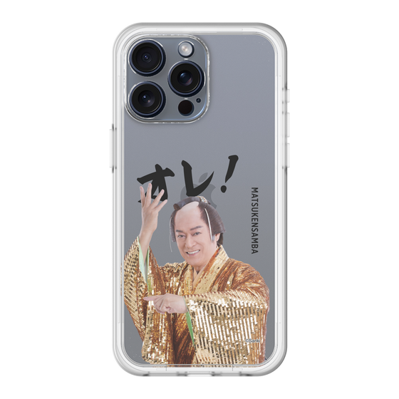 スリムプロテクションプレミアムケース［ 松平 健 - オレ！ - クリア ］