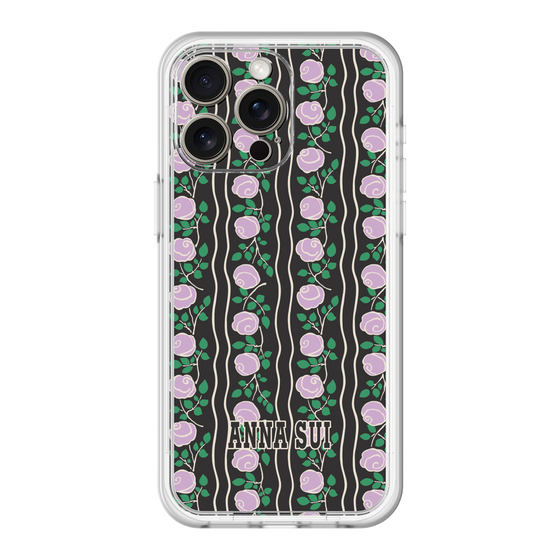 スリムプロテクションプレミアムケース［ ANNA SUI - ROSE STRIPE ］