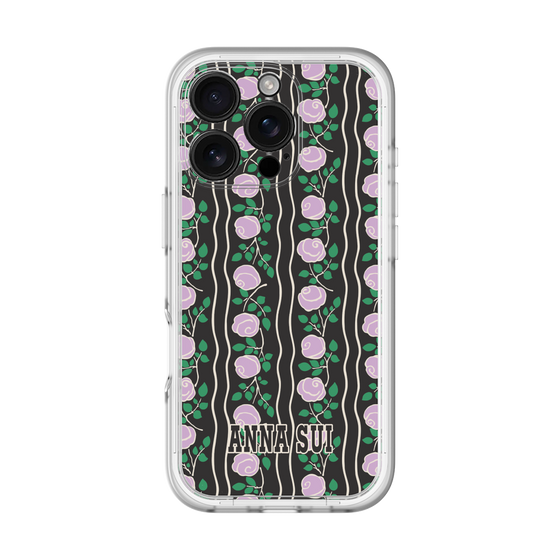スリムプロテクションプレミアムケース［ ANNA SUI - ROSE STRIPE ］