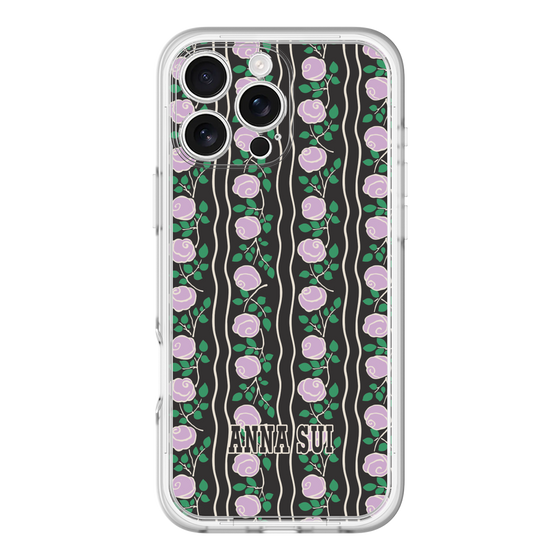 スリムプロテクションプレミアムケース［ ANNA SUI - ROSE STRIPE ］