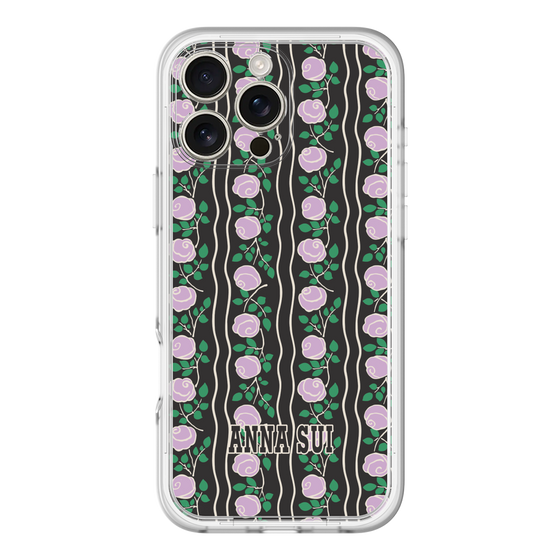 スリムプロテクションプレミアムケース［ ANNA SUI - ROSE STRIPE ］
