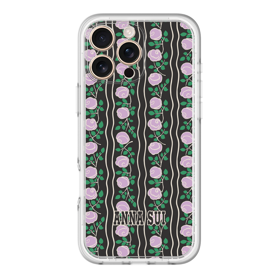 スリムプロテクションプレミアムケース［ ANNA SUI - ROSE STRIPE ］