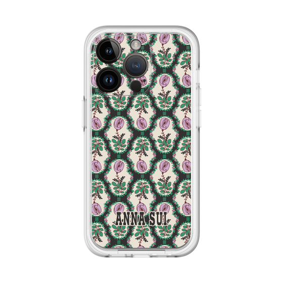 スリムプロテクションプレミアムケース［ ANNA SUI - ROSE CAMEO ］