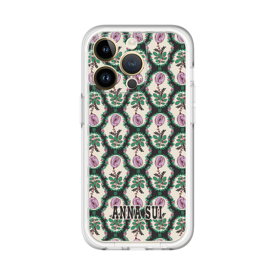 スリムプロテクションプレミアムケース［ ANNA SUI - ROSE CAMEO ］