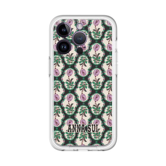 スリムプロテクションプレミアムケース［ ANNA SUI - ROSE CAMEO ］