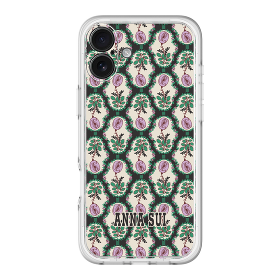 スリムプロテクションプレミアムケース［ ANNA SUI - ROSE CAMEO ］
